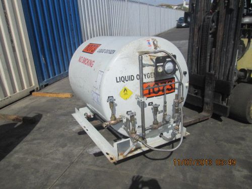 WEST CRYOGENICS 190 LITER MEDICAL LIQUID OXYGEN NITROGEN TANK MODEL HL-190 PLUS