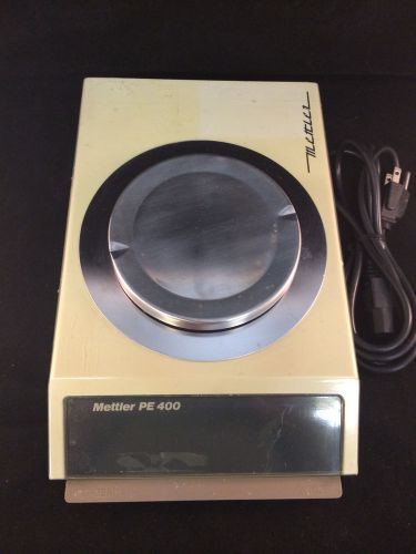 Mettler PC 400 Precision Balance w/ Plastic Protective Cover