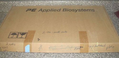 PE APPLIED BIOSYSTEMS 377 48CM GLASS PLATE SET P/N 401838