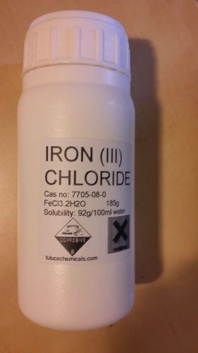 Iron (III) Chloride Dihydrate Reagent 99+% 185g Ferric Chloride Copper Etchant