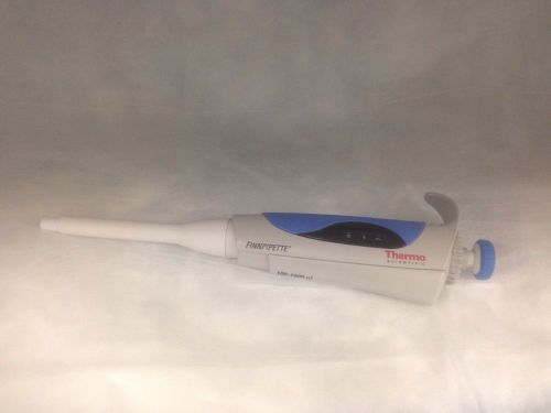 Working Thermo finnpipette  Pipet  variable volume pipette 100-1000 Ul