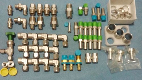 Swagelok Fittings Lot of 65, New