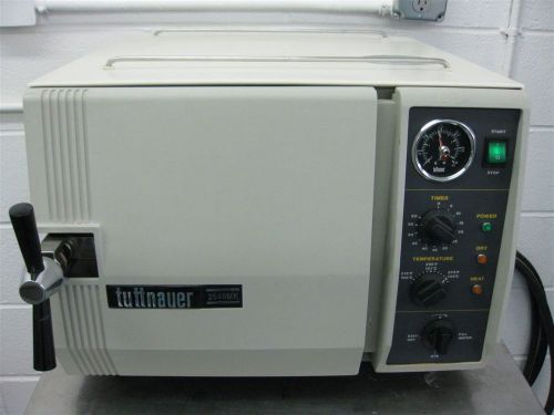 Tuttnauer 2540MK Autoclave Steam Sterilizer Fully Refurbished 6 Month Warranty