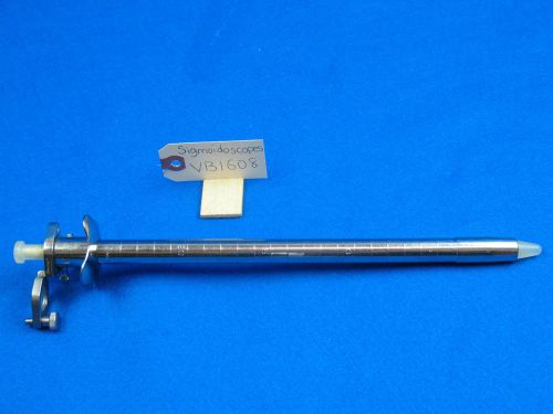 Welch allyn sigmoidoscope 15 mm x 25 cm 32420 obturator fiber optic endoscopy for sale