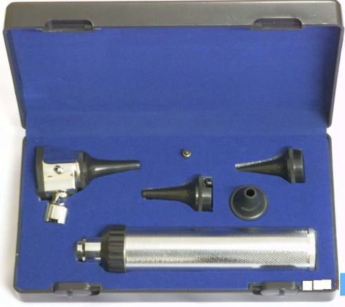 Otoscope Diagnostic Set, Made of Brass, Whitest LED illumination,