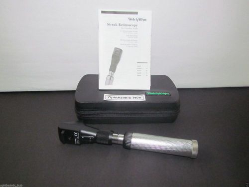 Welch Allyn 3.5v Streak Retinoscope Head with Custom Dry Handle # 18240, HLS EHS