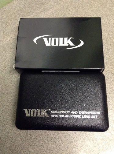 ORIGINAL MADE IN USA Volk Diagnostic Lens Set Case Only