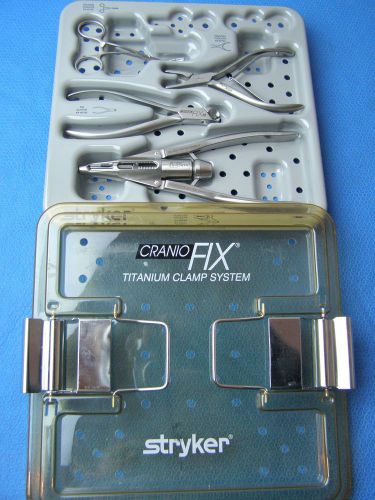 Stryker CRANIO FIX TITANIUM CLAMP SYSTEM Spine Orthopedic Instruments