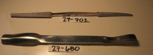 Murphy and putti bone rasp set of 2 (27-702,27-680) for sale