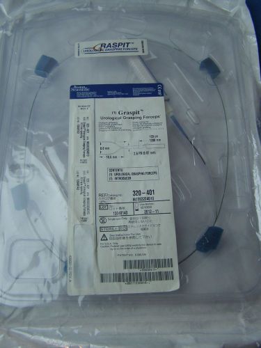 1-Boston Scientific Graspit Stone Grasping Forceps 2.6F x 120cm, REF: 320-401