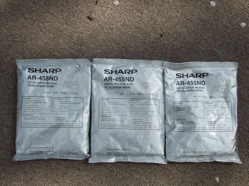 3 SHARP AR-455ND DEVELOPERS ( ARM355N/IM4511)