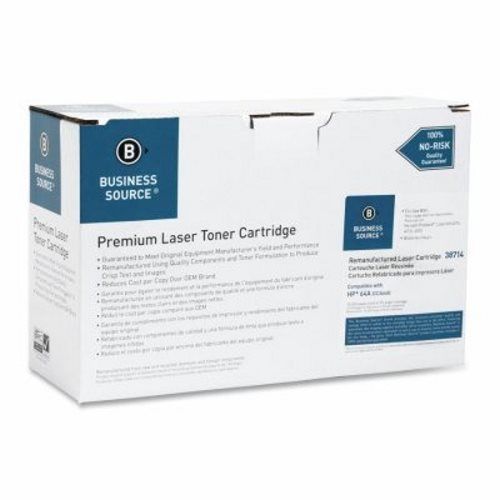 Business Source Toner Cartridge, 10000 Page Yield, Black (BSN38714)