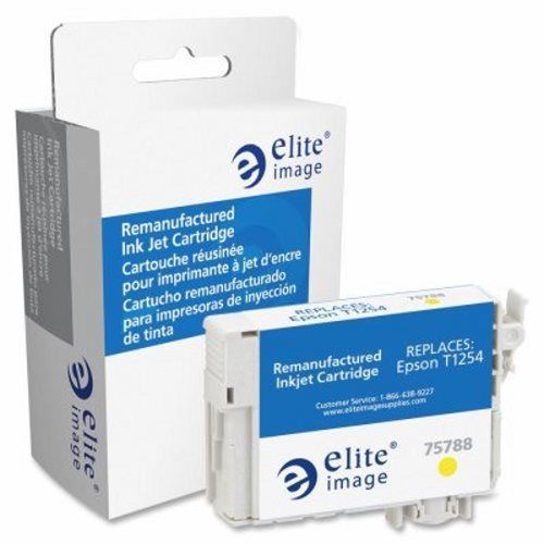 Elite Image Remanufactured Ink Cartridge, 395 Page Yield, Yellow (ELI75788)