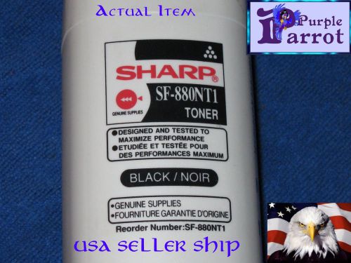 GENUINE SHARP SF-880NT1 TONER NEW NO BOX SF880NT1