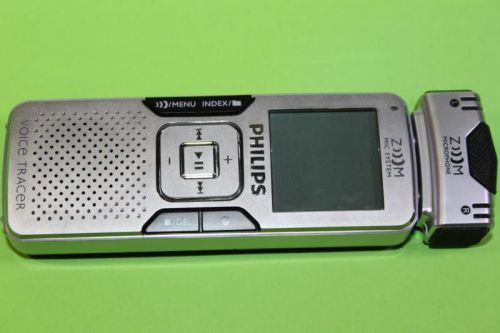 Diktiergerat philips dictaphone digitaler zoom lfh0884 mit zusatzlichem mikrofon for sale