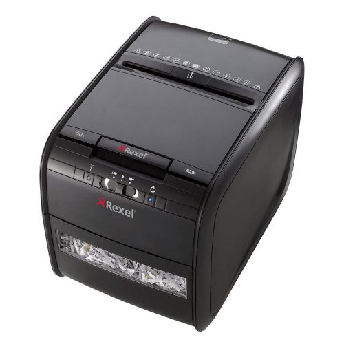 Rexel Auto + 60 Heavy Duty Automatic Paper Shredder - Cross cut