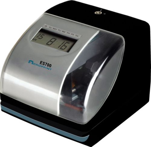 ACROPRINT ES700 TIME RECORDER USE FOR PAYROLL  JOB COSTING  OR  VALIDATING FORMS