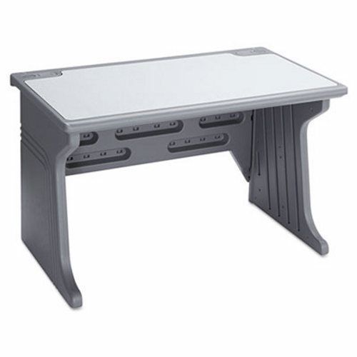 Iceberg Aspira Modular Desk, Resin, 48w x 28d x 30h, Charcoal (ICE92302)