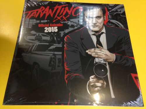 CALENDAR OFFICIAL 2015 TARANTINO KILL BILL PULP FICTION ETC COLLECTION CALENDER