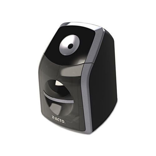 Elmer&#039;s SharpX Classic Electric Pencil Sharpener, Black/Silver. Sold as Each