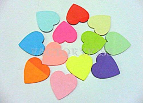 Heart Sticker Post-it Book Marker Memo Sticky Note Paper Stationery MPH