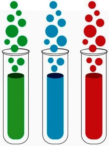 30 Custom Test Tube Art Personalized Address Labels