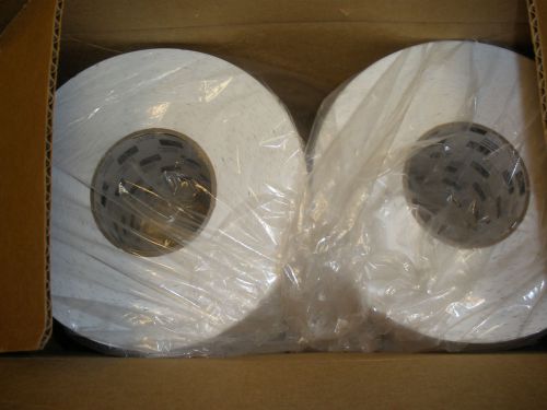 New zebra z-perform 1000t thermal transfer paper labels 7.5 mil tag , 2 rolls for sale