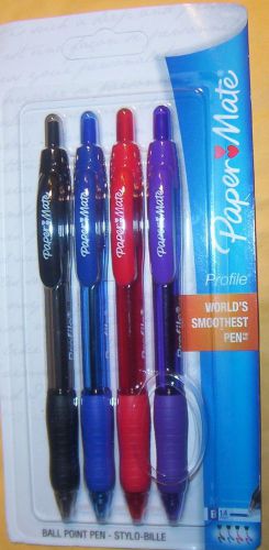 Paper Mate Profile Retractable Ballpoint Pen - Cone Pen Point Style - (pap89473)