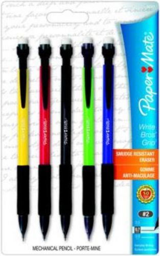 Sanford paper mate write bros. mechanical pencil 0.7mm assorted 5 count for sale