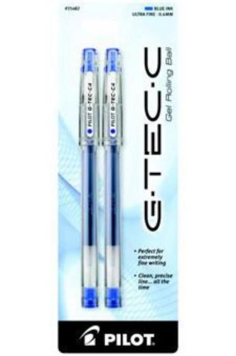 Pilot G-Tec-C 0.4mm Blue 2 Count