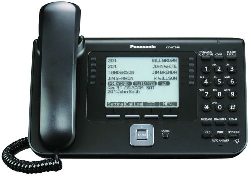 New panasonic pan-kxut248b executive sip phone with bluetooth for sale