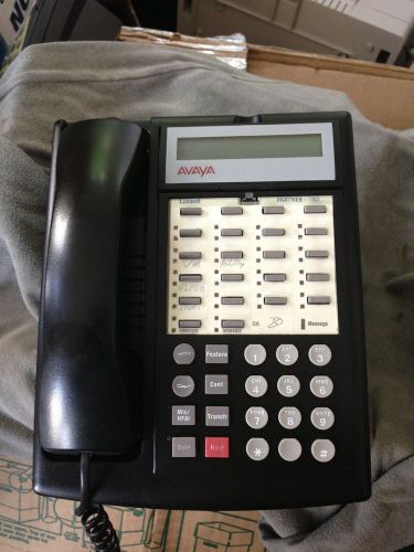 Avaya Lucent Partner Acs 18d Series I Euro Display Phone Black