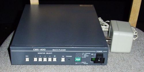 Chugai Ganz 4 Channel Color CMX-400 Multiplexer Bundled with Ac Adapter