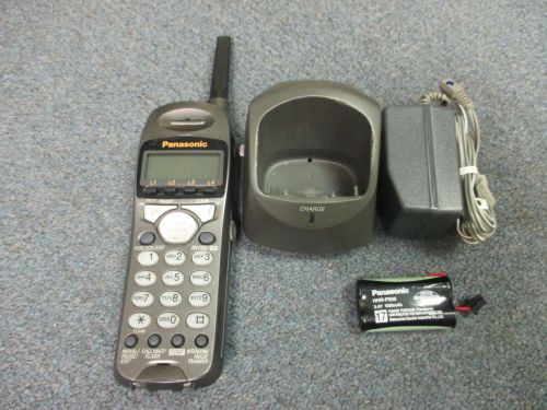 Panasonic KX-TGA400B 4 Line Cordless Handset Complete For Use KX-TG4000B #K2