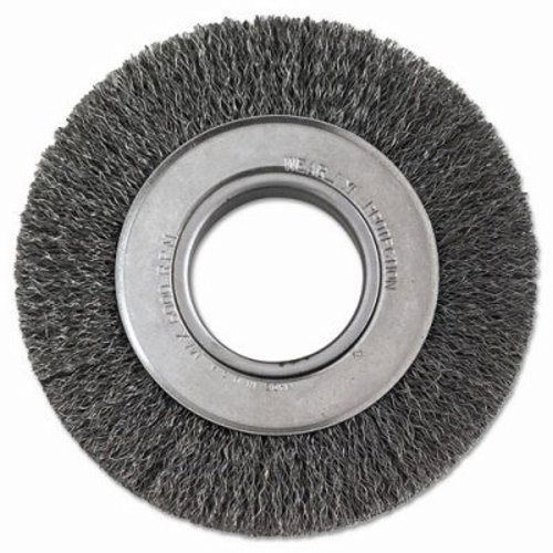 Anderson Crimped-Wire Wheel, 6&#034; dia, 1 1/8&#034; Trim, 2&#034; Arbor (ANB01134)