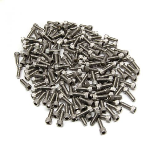 (200) NEW 316 Stainless Steel 5/16&#034;-18 x 7/8&#034; Socket Head Cap Screws Hex