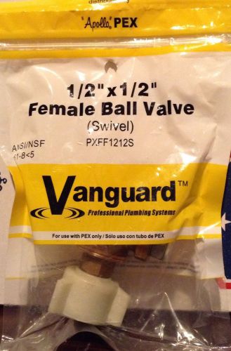 Apollo 1/2&#034; x 1/2&#034; female ball valve (swivel) for sale