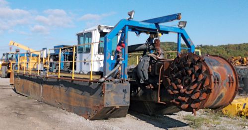 IMS Slurrymaster Dredge, 4,000 gpm pump, 350 HP, 22 ft working depth SALE!