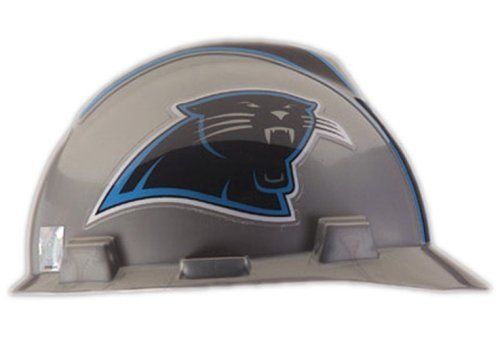 Nfl hard hat carolina panthers adjustable lightweight construction sports for sale