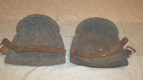 PAIR OF MARSHALLTOWN KNEE PADS. NO 821. HEAVY DUTY.USED.L@@K.CARPETING