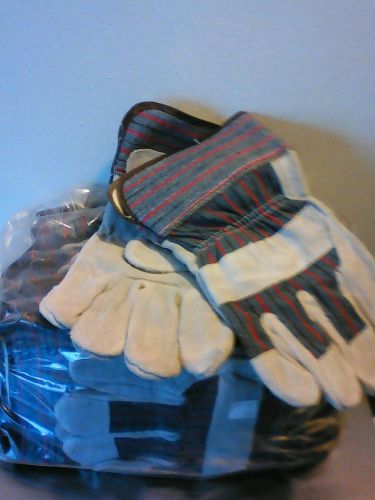 ,Leather Palm Gloves Dozen