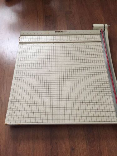 Boston 2624 24&#034; guillotine paper cutter trimmer great!!! for sale