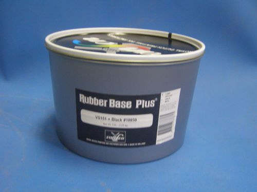 New VanSon Rubber Base Plus Black Ink 5lb #10850 VS151 In Stock Ready to Ship!