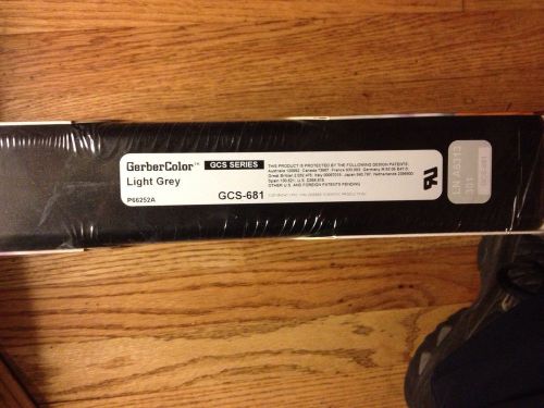 Gerber Thermal Transfer Foil Light Grey 50 Yard New Package .