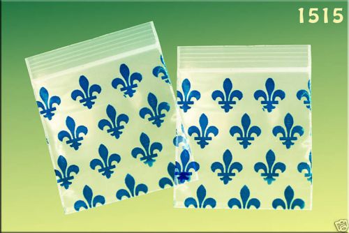 ZipLock baggies 1.5x1.5 (1000/pk) by Apple-Fleur de Lys