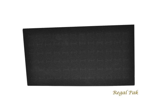 Full size black ring foam insert (72 rings) 14 5/16&#034; x 7 25/32&#034; x 5/8&#034;h for sale