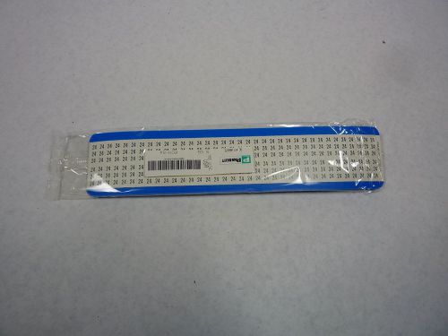 Panduit PCM-24 Legend 24 Marker Label 5 Sheets Per Bag ! NEW !