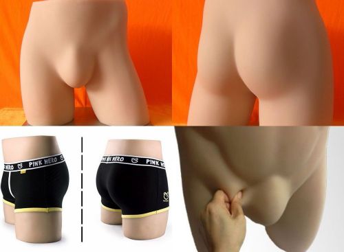 Lifesize dummy/soft male hip mannequin lingerie sexy underwear nudetorso model#2 for sale