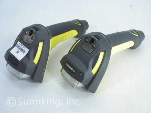 (2) Cognex DM7500 2D Handheld Barcode Scanners