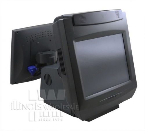 NCR RealPOS 7402-1142 Terminal, 12&#034; Touchscreen, w/ 5942 Rear Customer Display